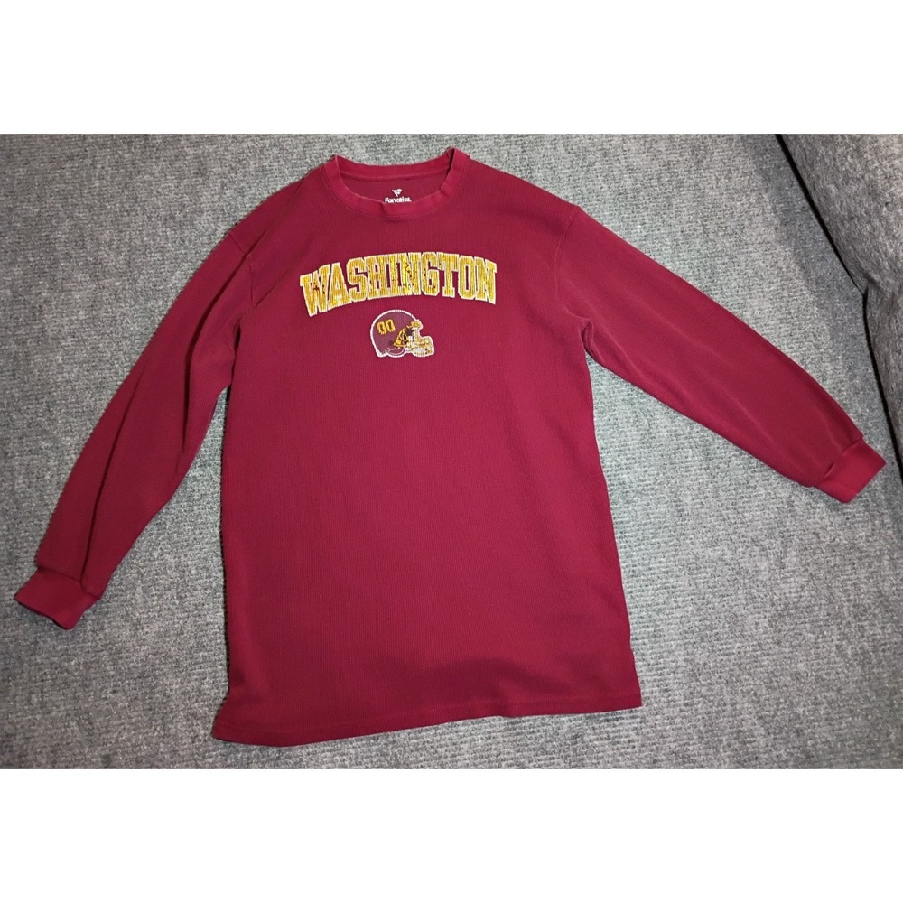 Fanatics Men's Washington‎ Commanders Thermal Long Sleeve Shirt Size XLT